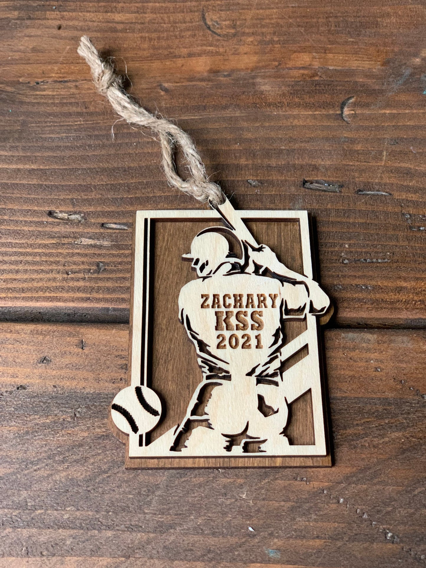 Baseball Personalized Ornament