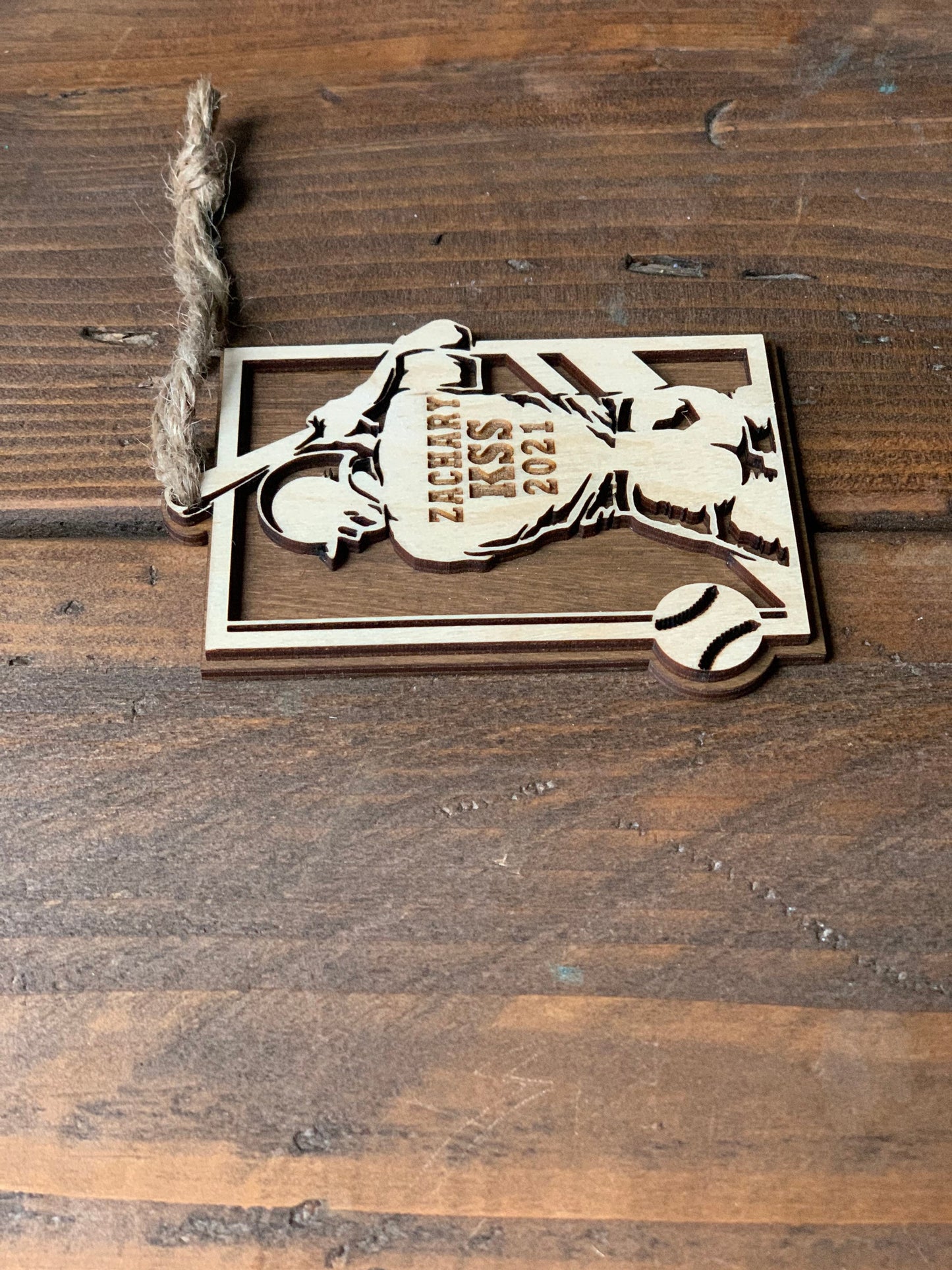 Baseball Personalized Ornament