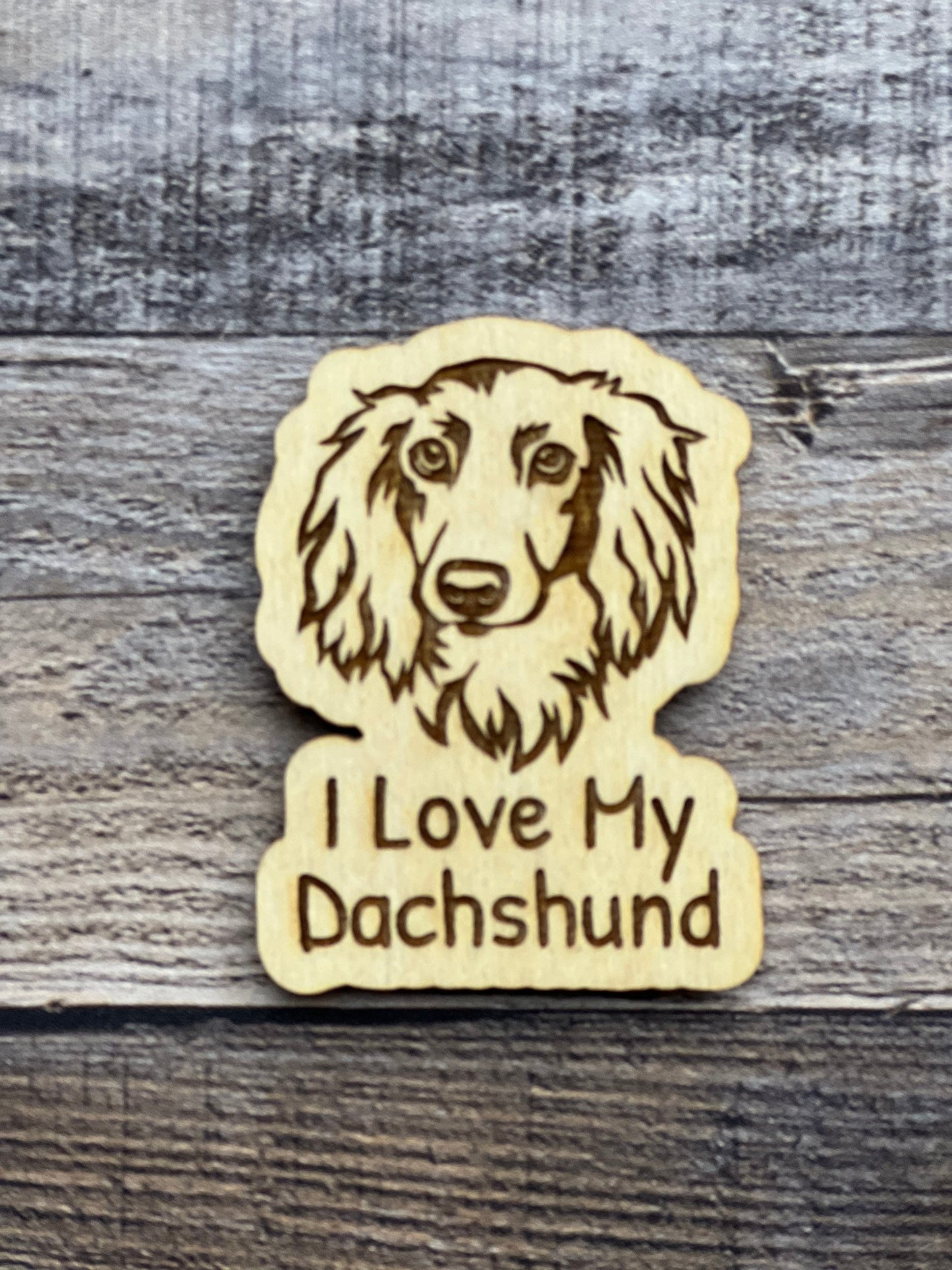 Dachshund Long haired Magnet