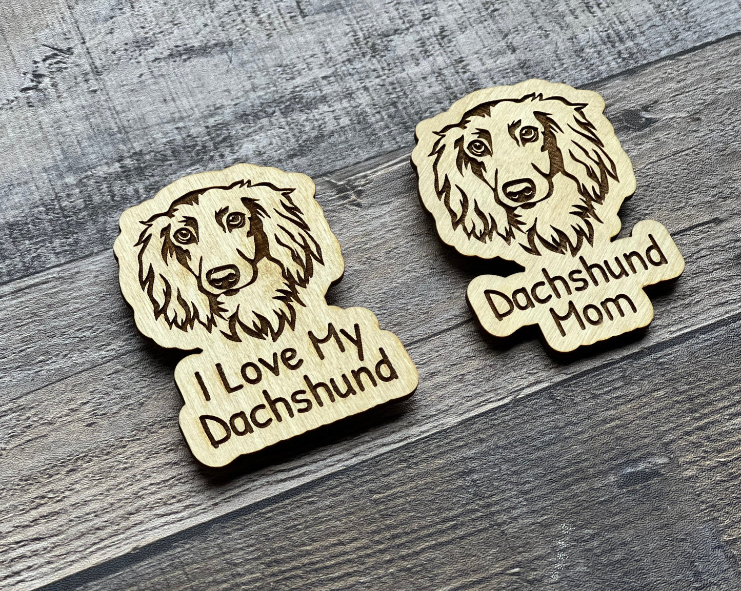 Dachshund Long haired Magnet