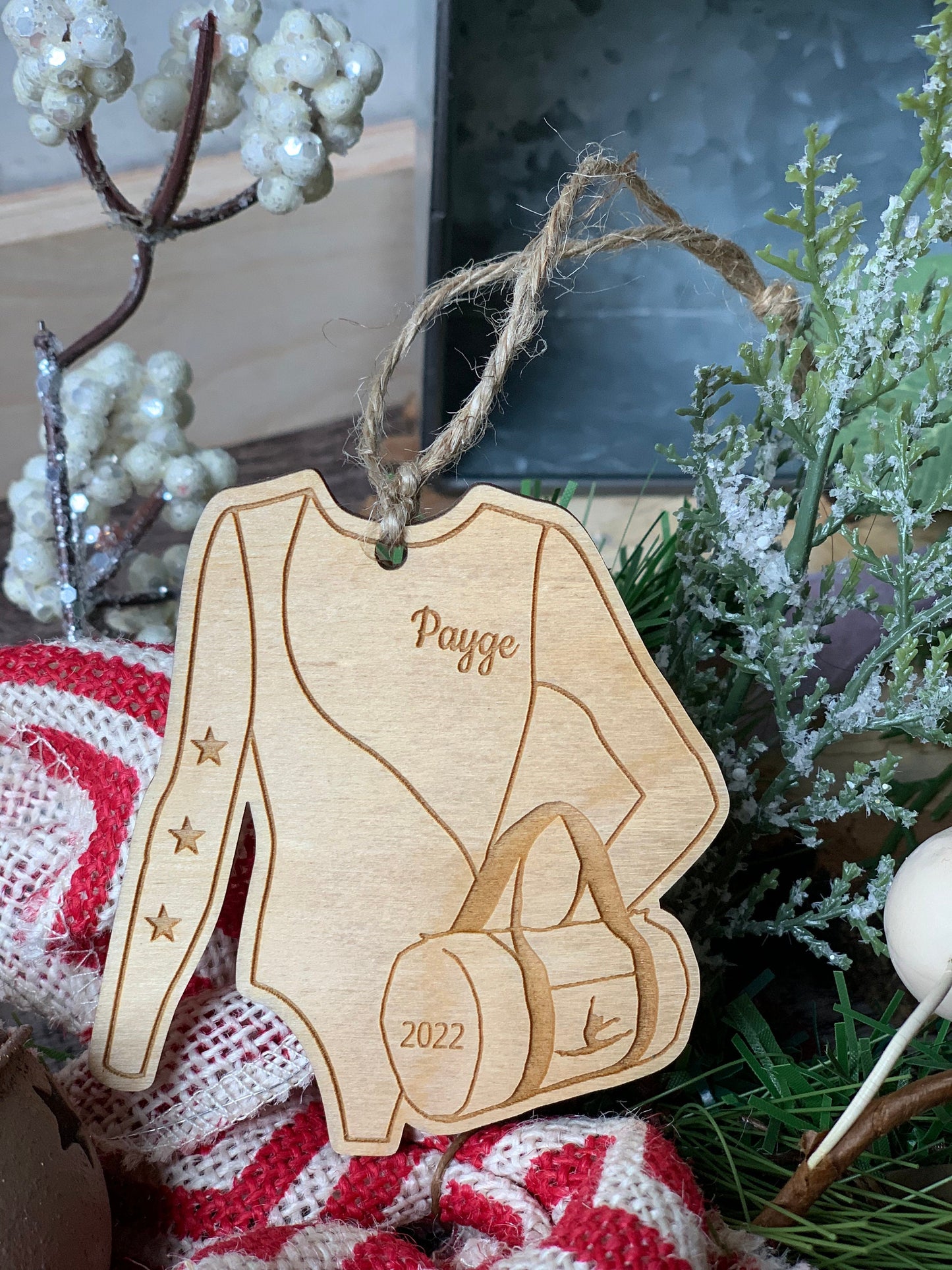 Gymnastics Custom Ornament