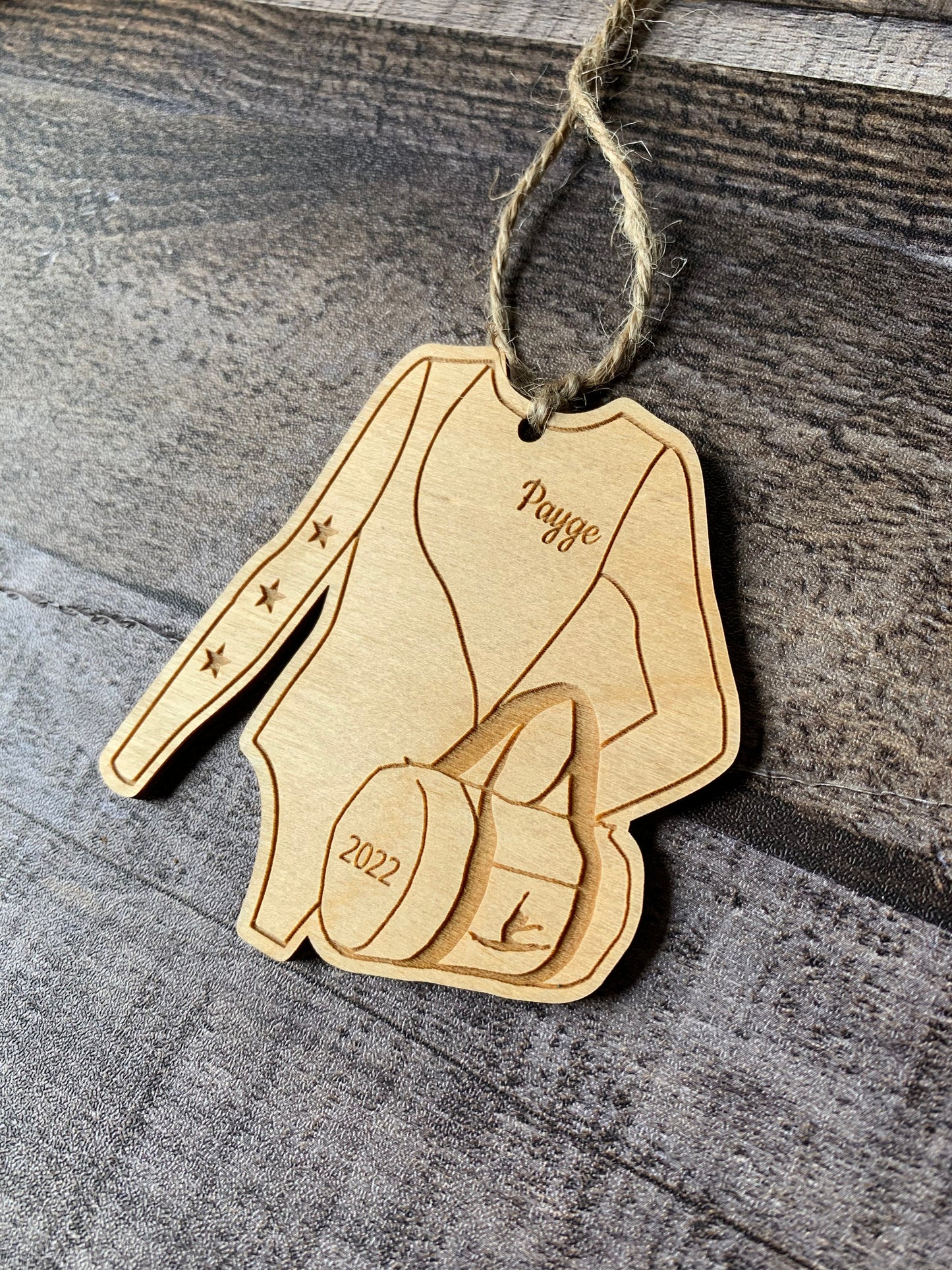 Gymnastics Custom Ornament