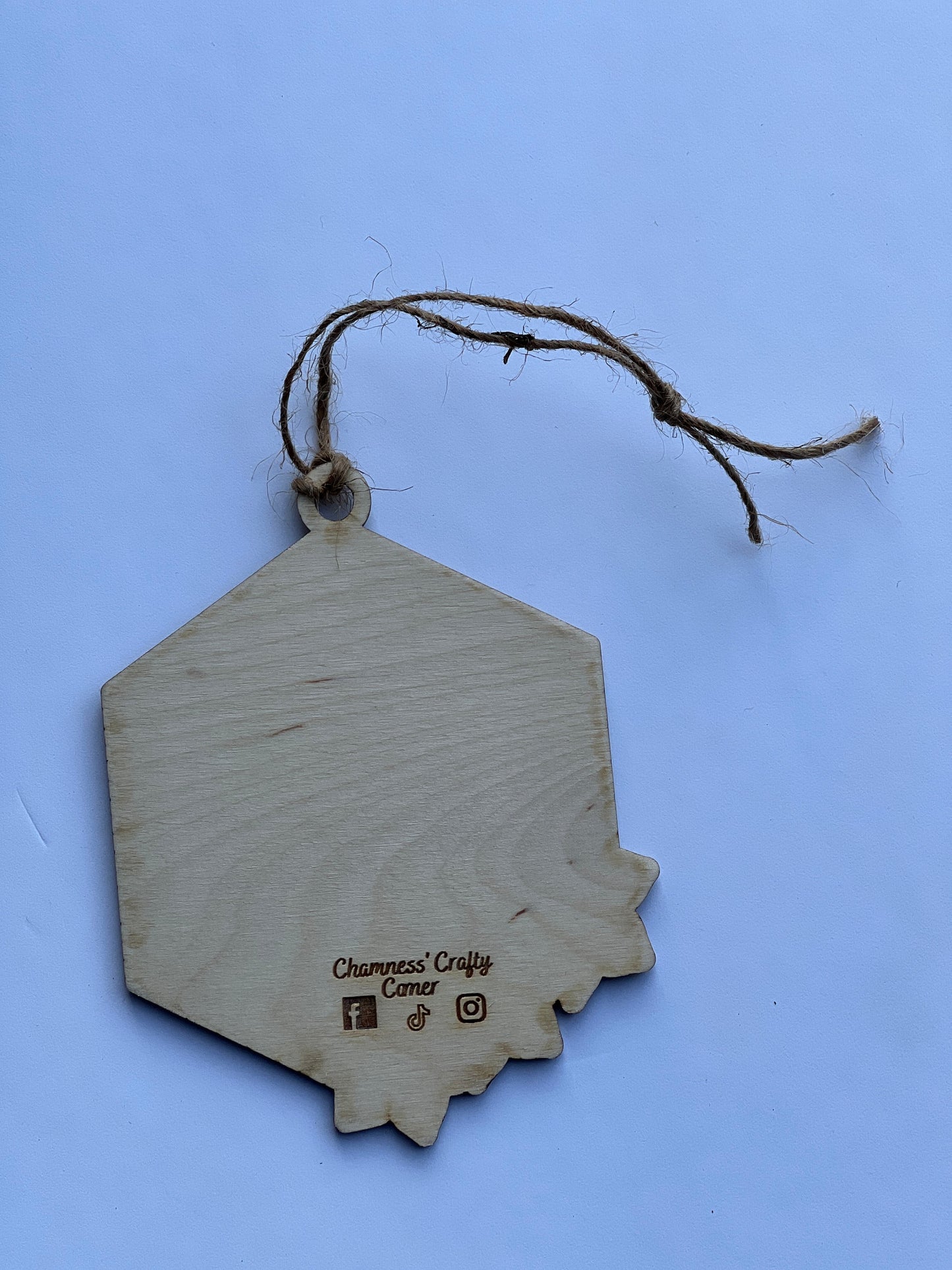 Engagement Christmas Ornament
