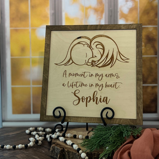 Personalized Baby Memorial Sign