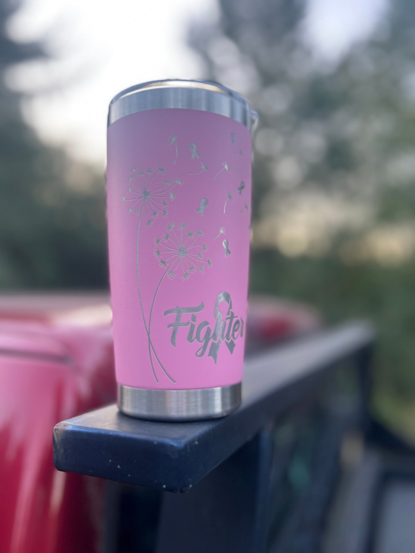 Breast Cancer Awareness Coffee Tumbler