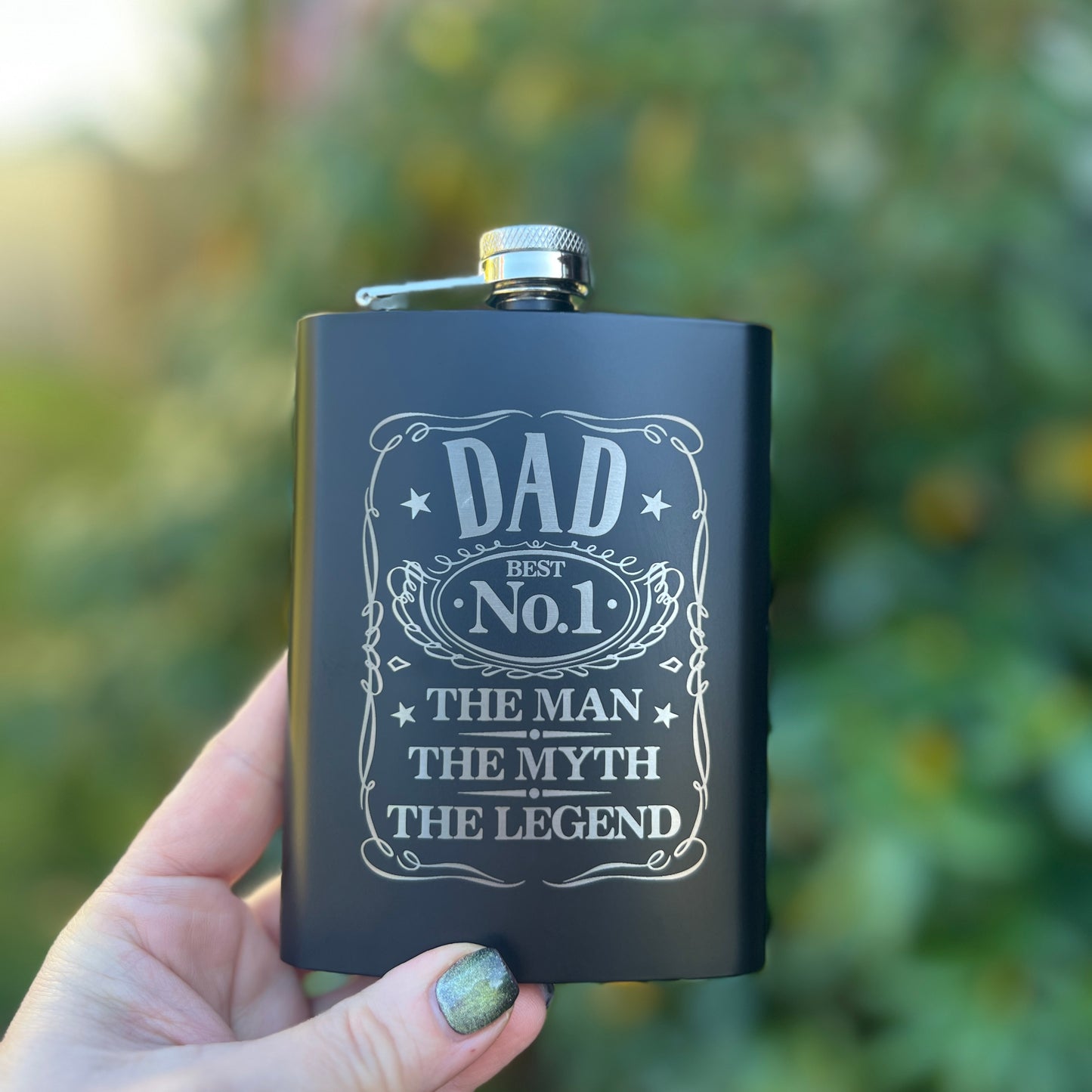Dad Best No. 1 Flask