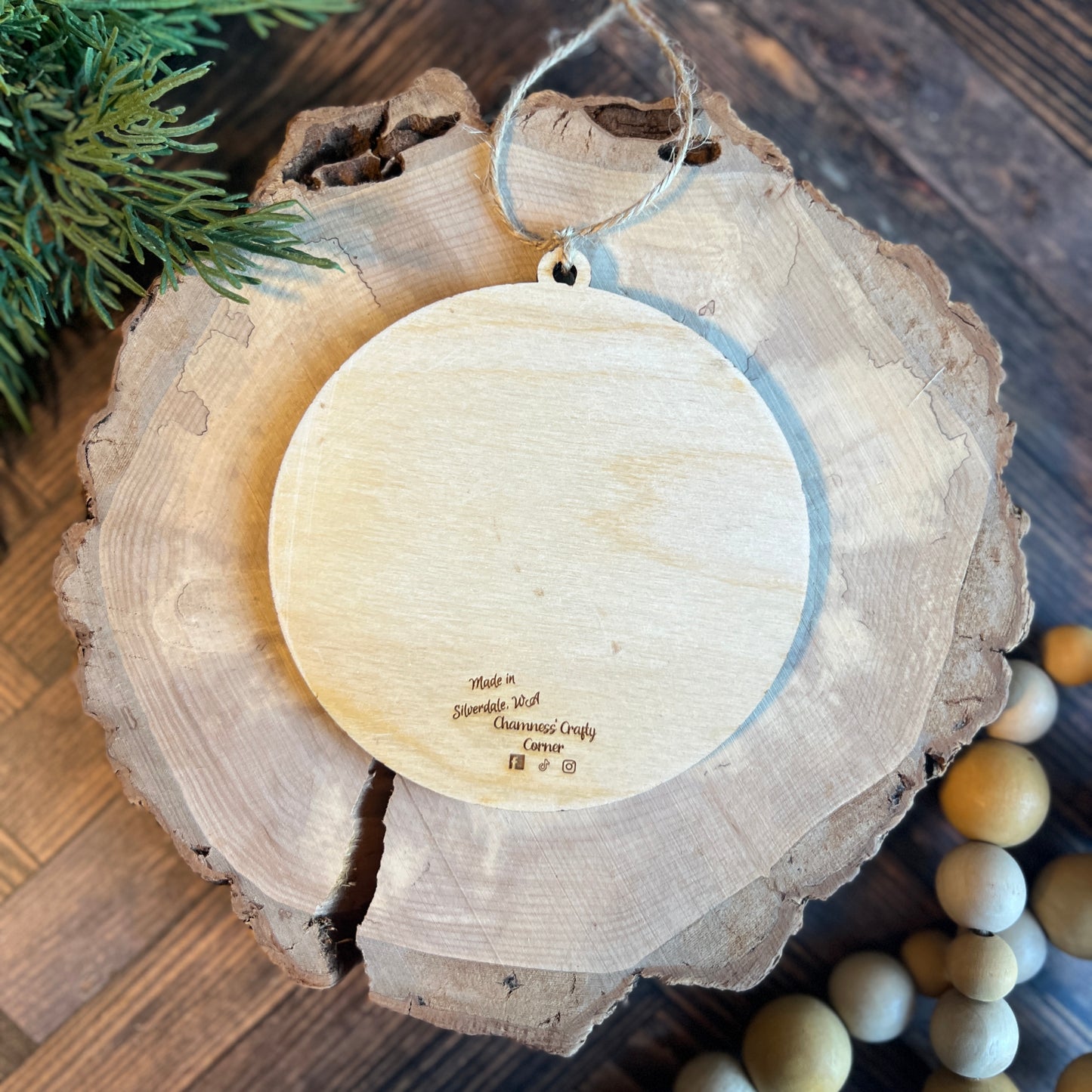 Just One More Chapter Ornament