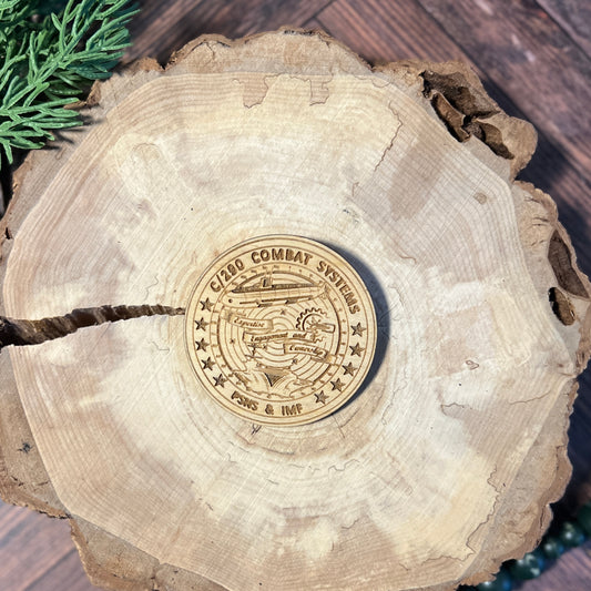 Code 290 Wooden Coin