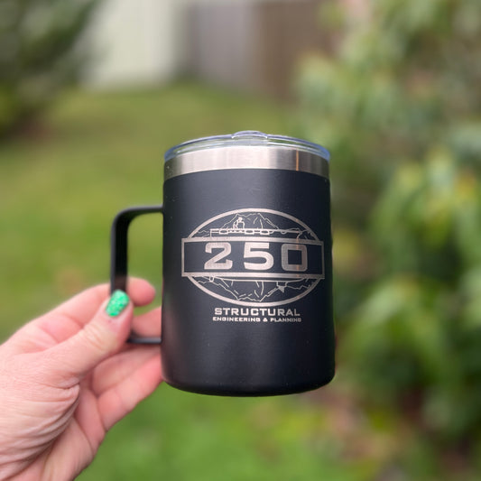 Code 250 Handled Coffee Mug 12 oz