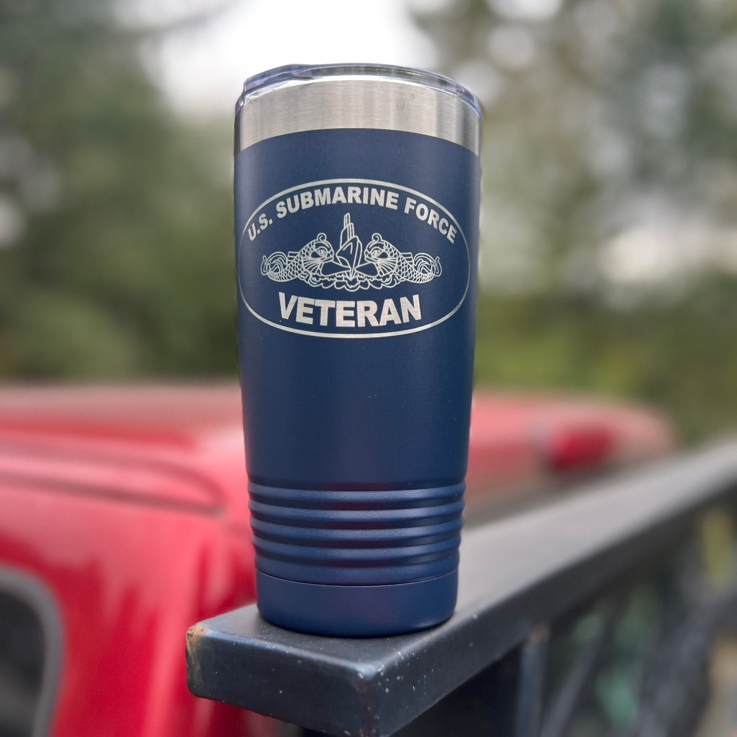 U.S. Submarine Force Veteran Travel Coffee Tumbler