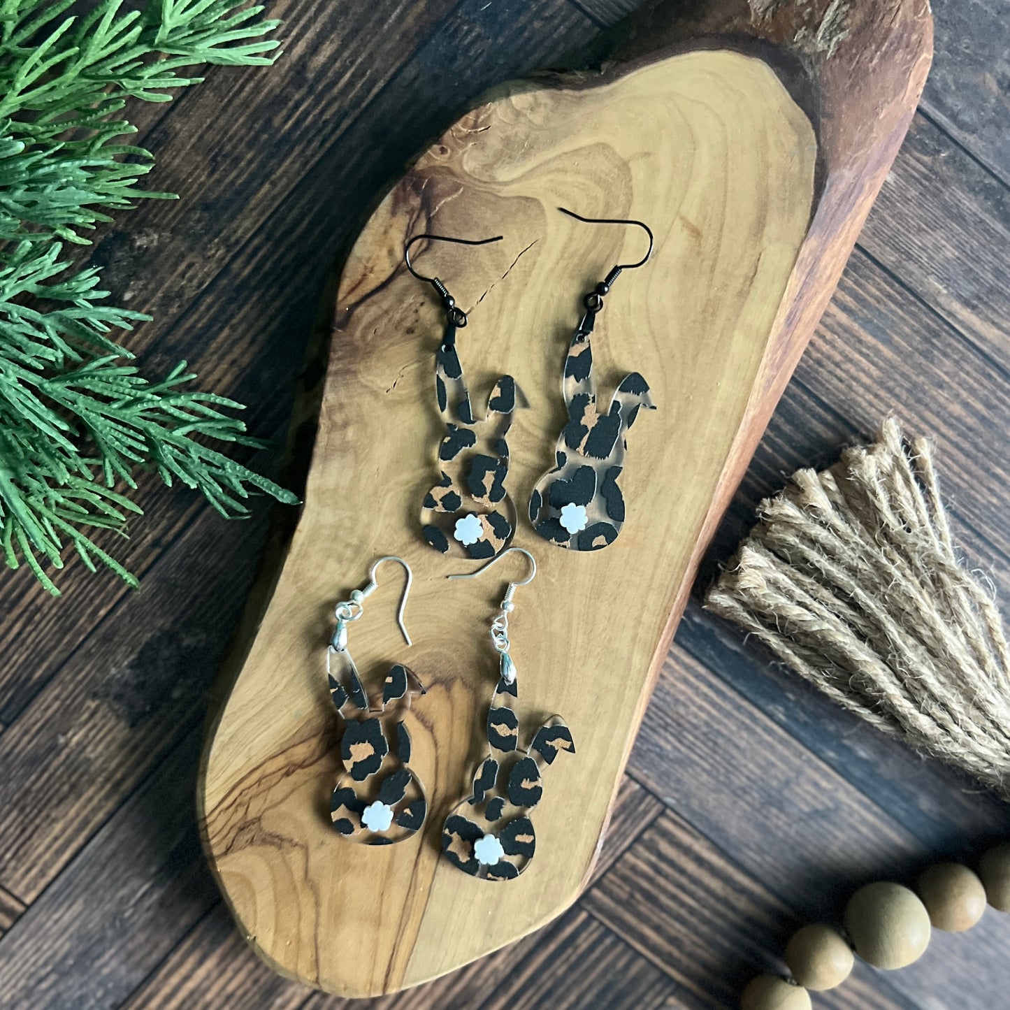 Bunny Acrylic Earrings