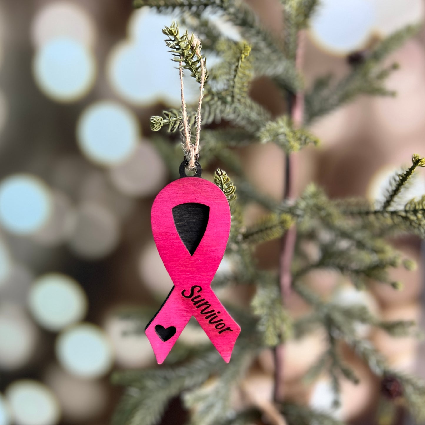 Breast Cancer Ornament