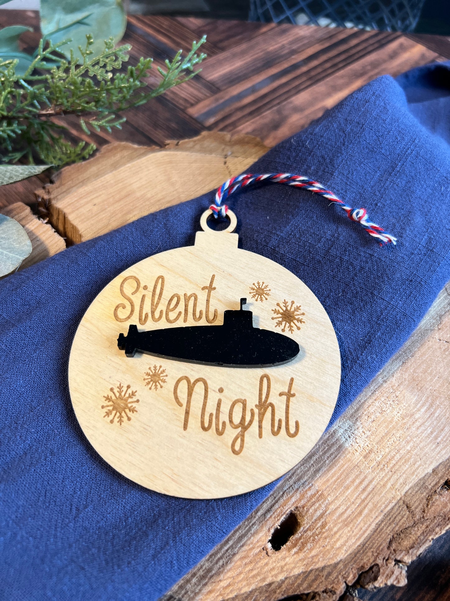 Silent Night Submarine Ornament