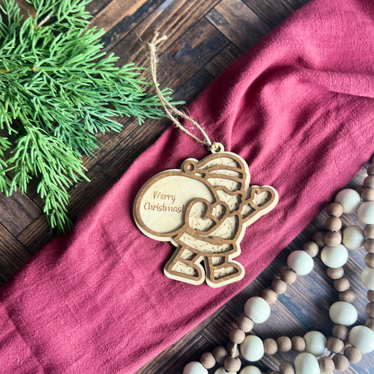 Santa Christmas Ornament
