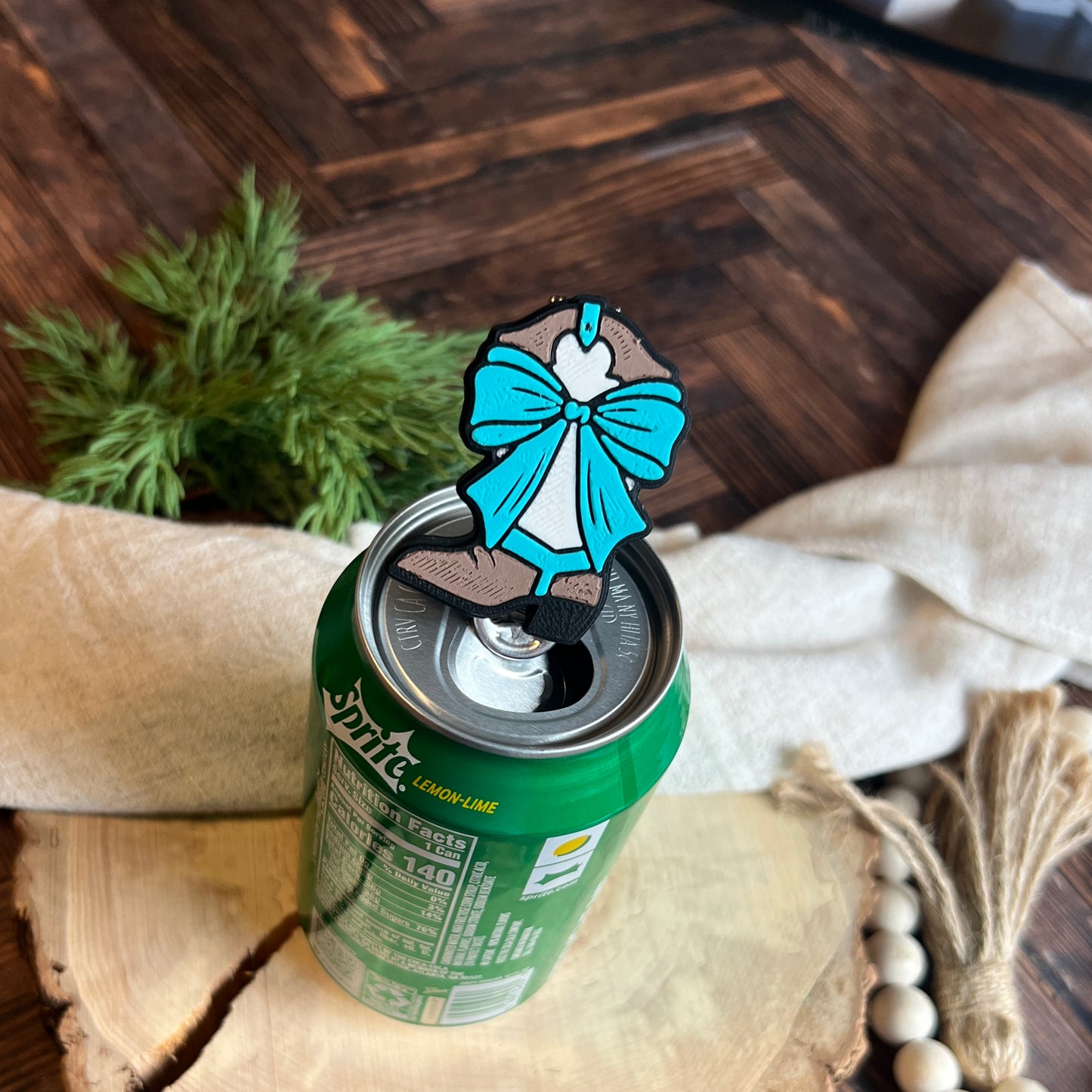 Cowgirl Boot Soda Can Opener