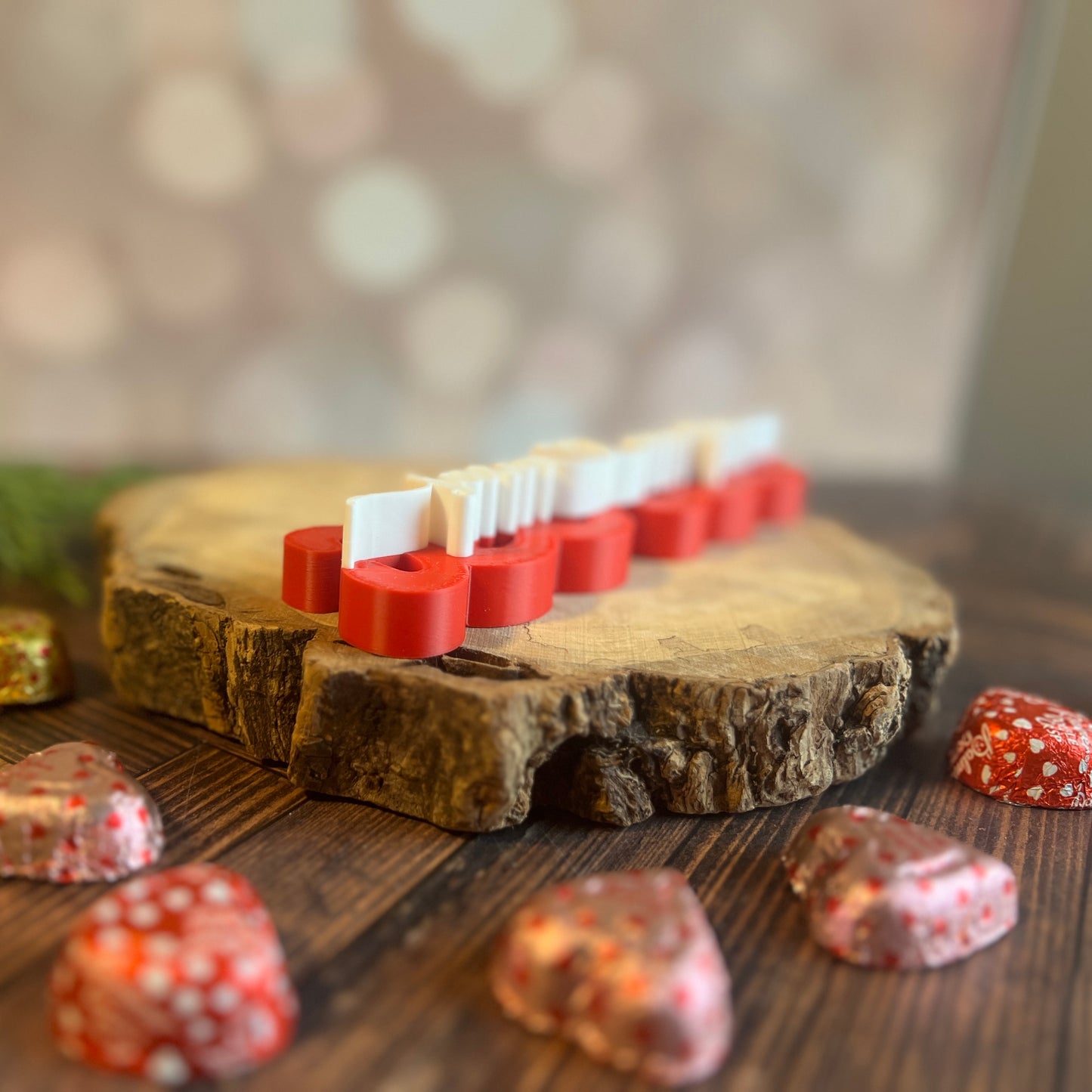 XOXO Personalized 3D Printed Sign