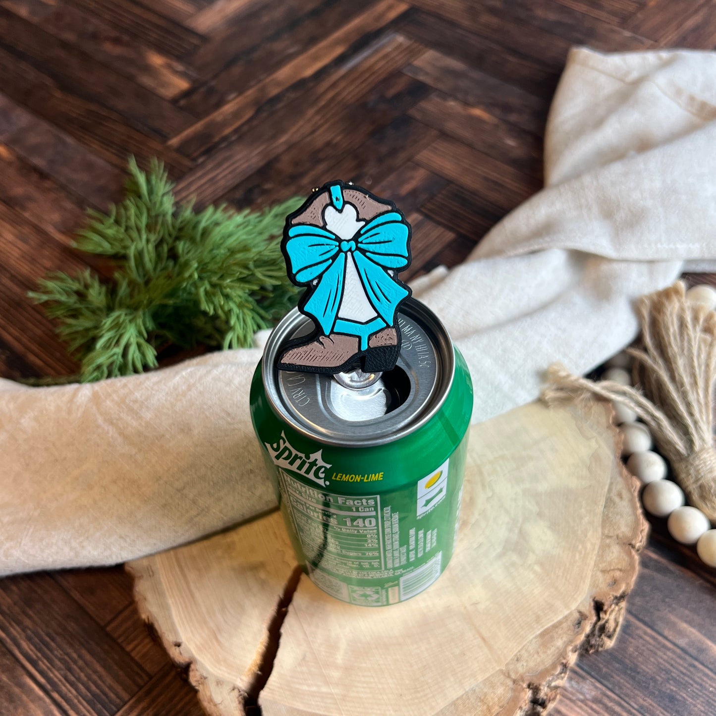 Cowgirl Boot Soda Can Opener