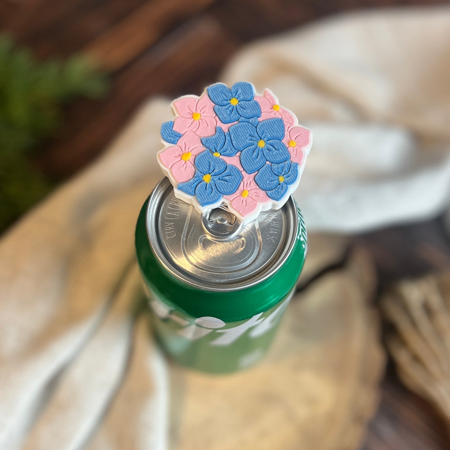 Hydrangea Soda Can Opener
