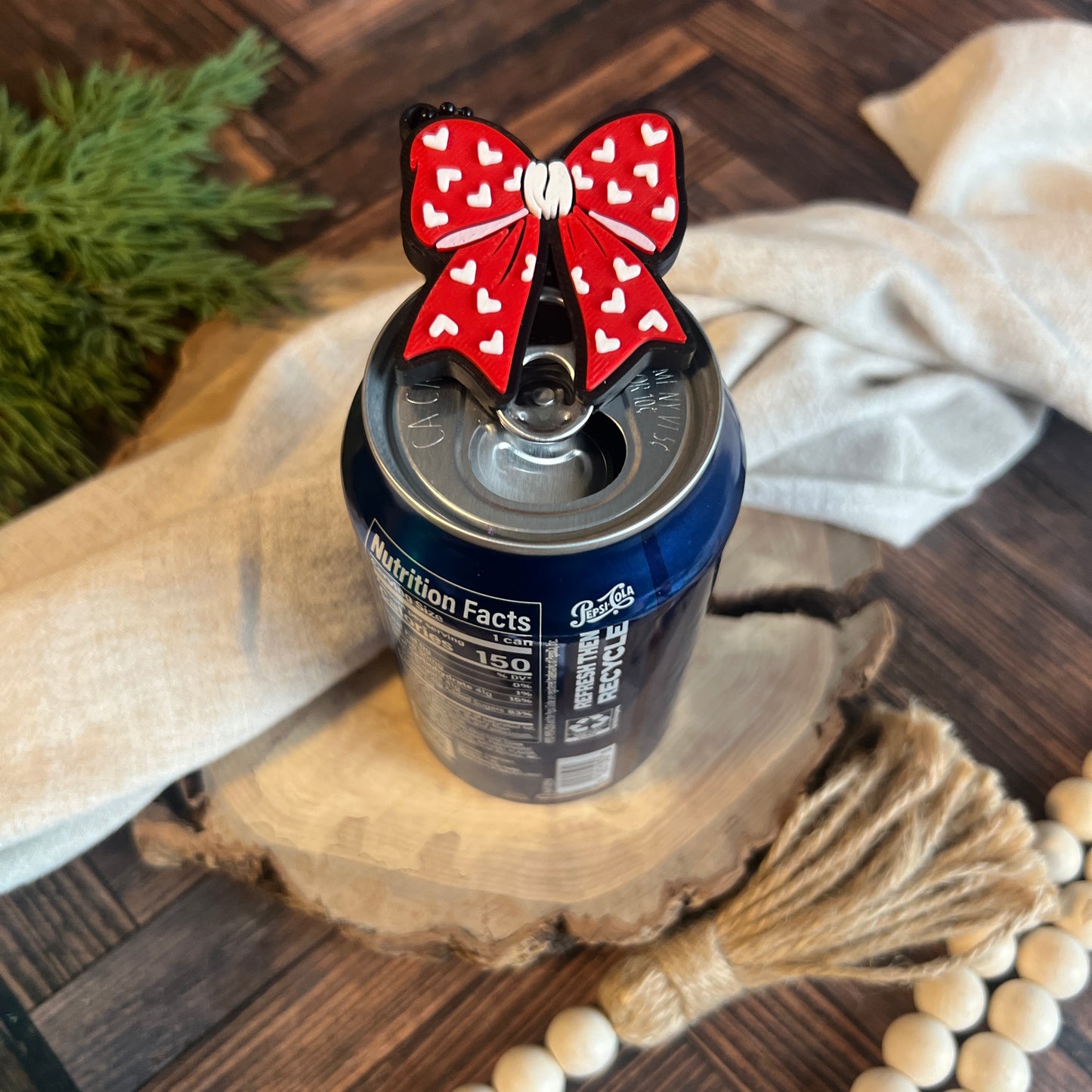 Heart Bow Soda Can Opener