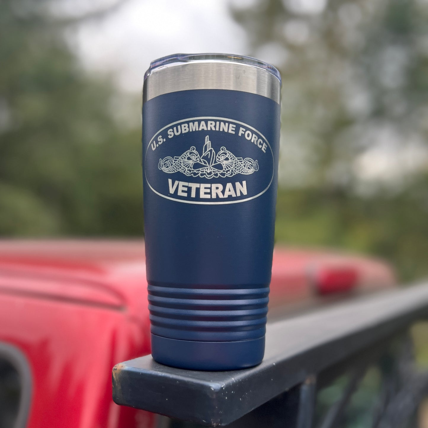 U.S. Submarine Force Veteran Travel Coffee Tumbler