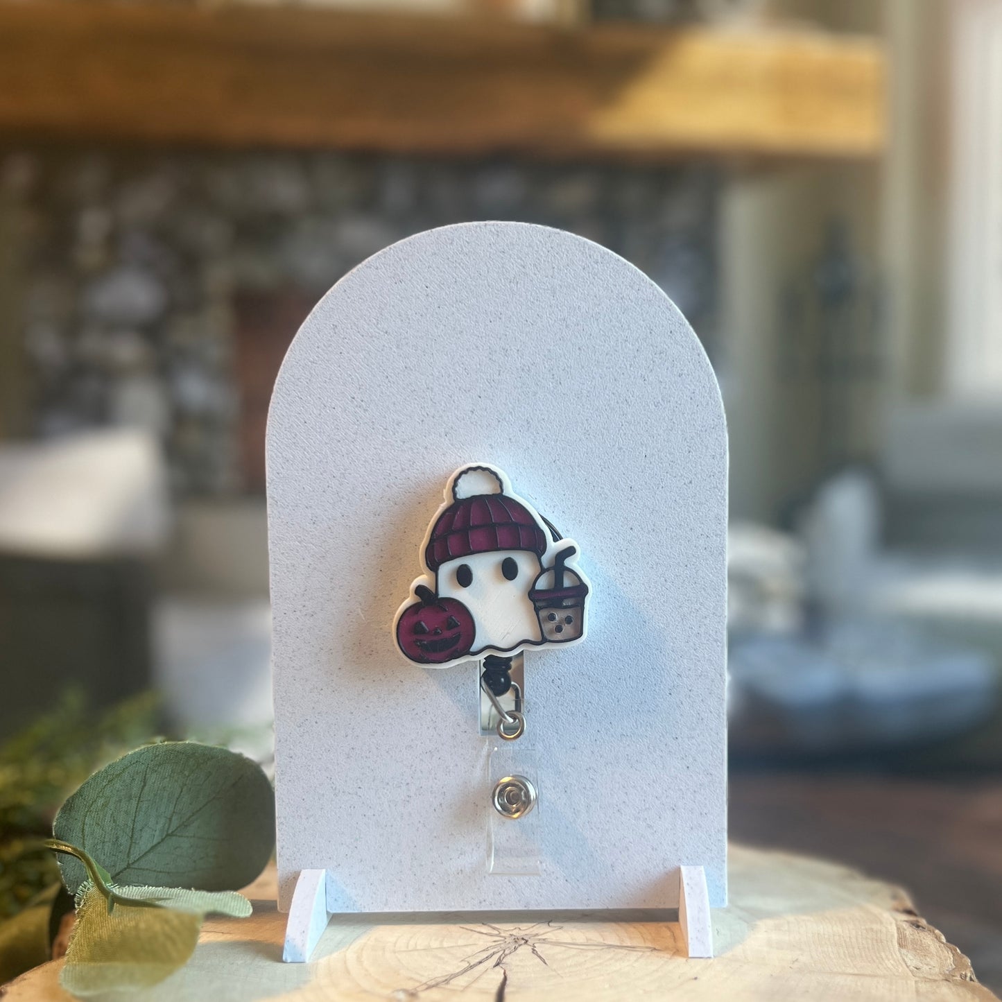 Bougie Boo 3D Printed Badge Reel