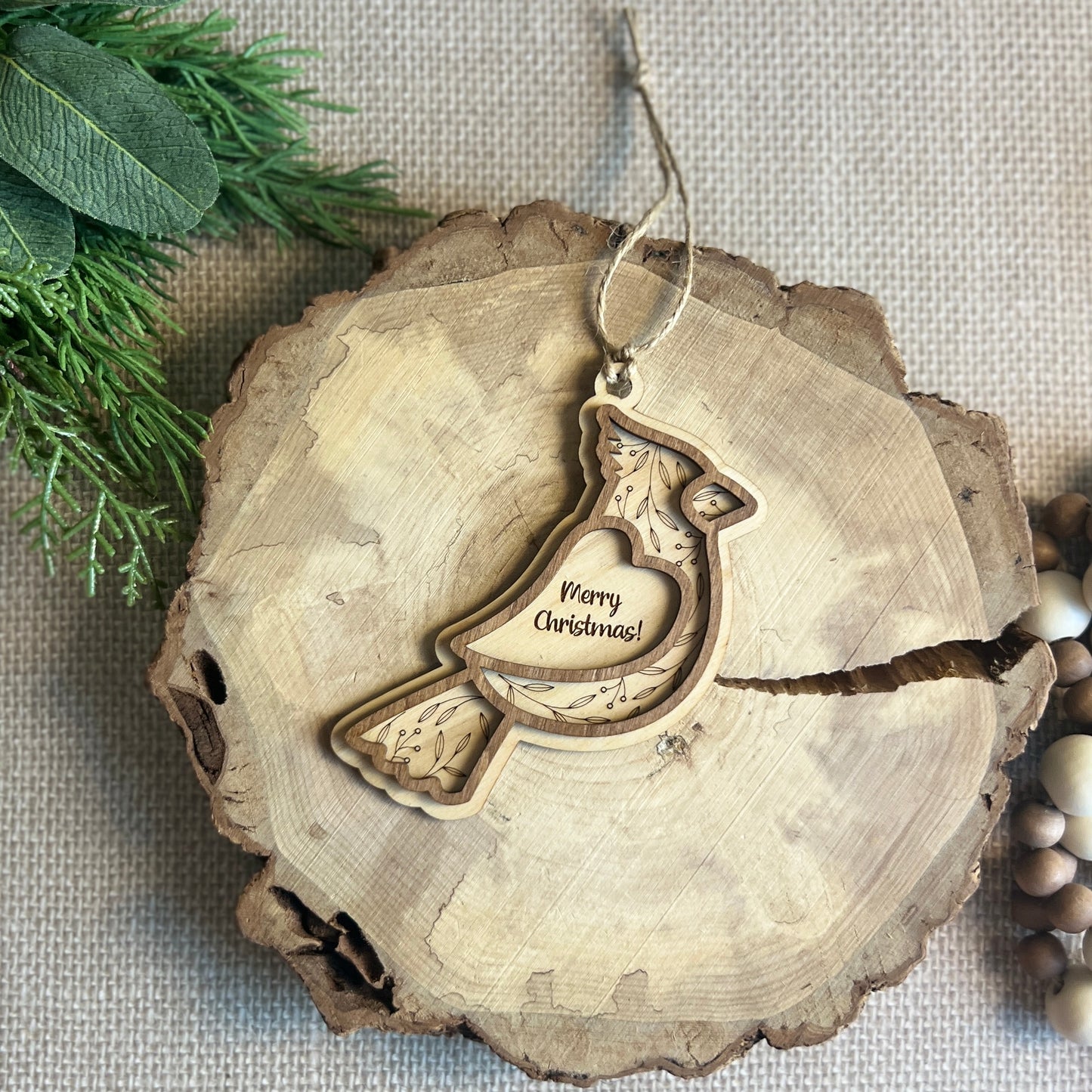 Cardinal Christmas Ornament