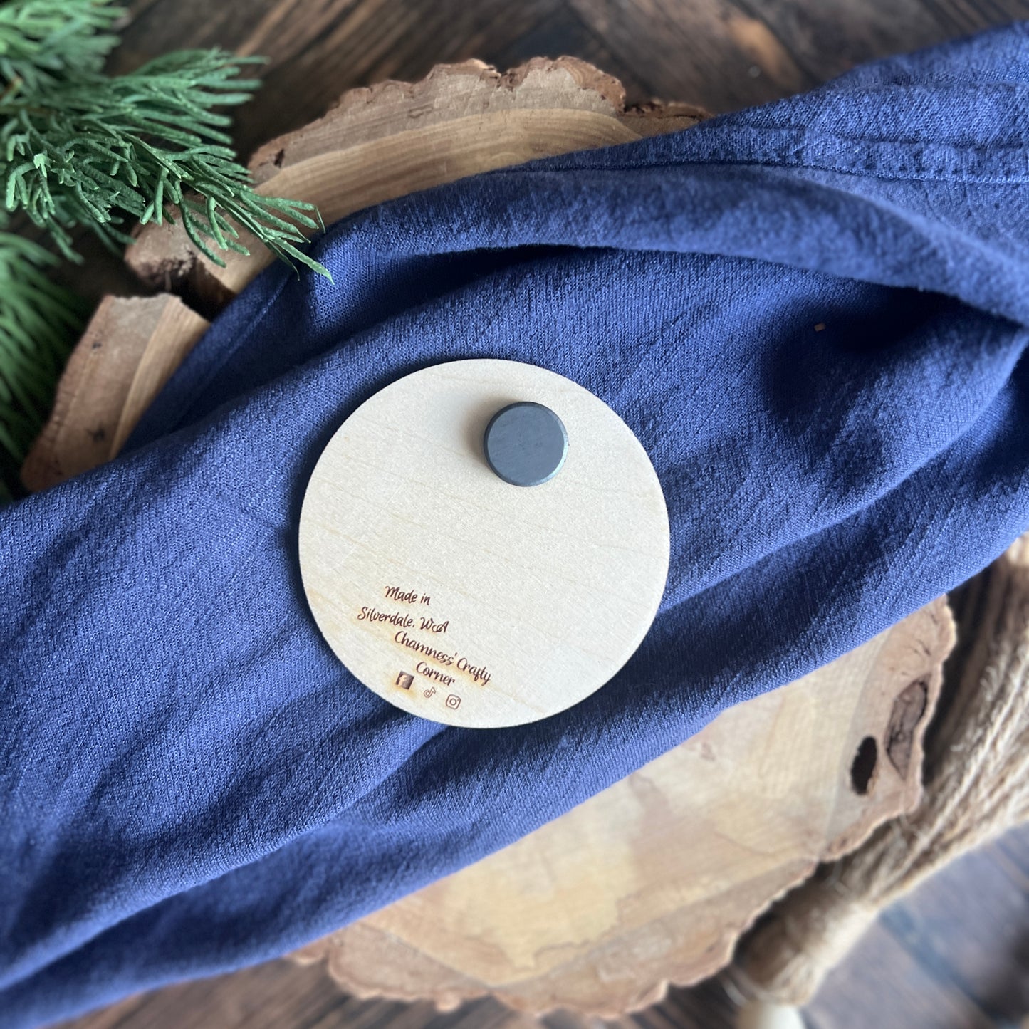 United States Submarine Force Silent Service Death From Below Magnet