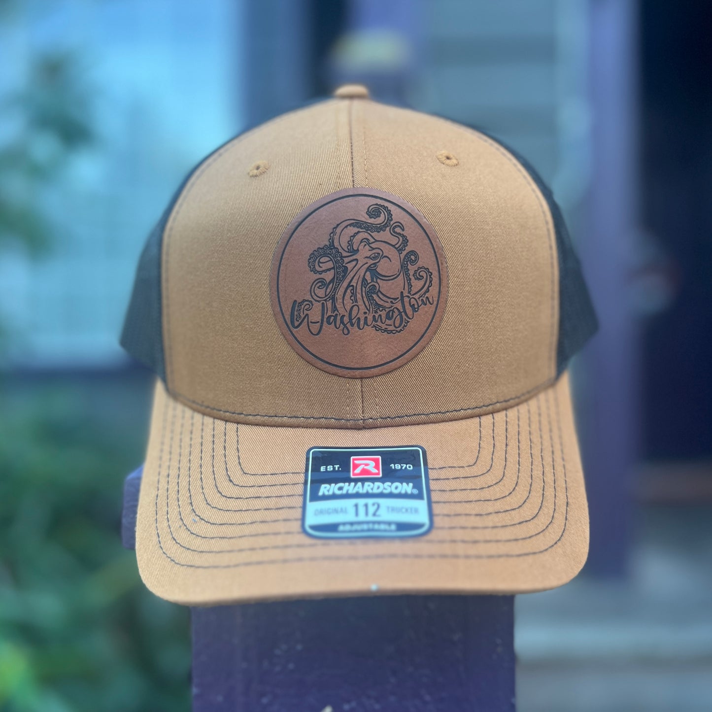 Kraken 112 Carmel/Black Richardson Trucker Hat