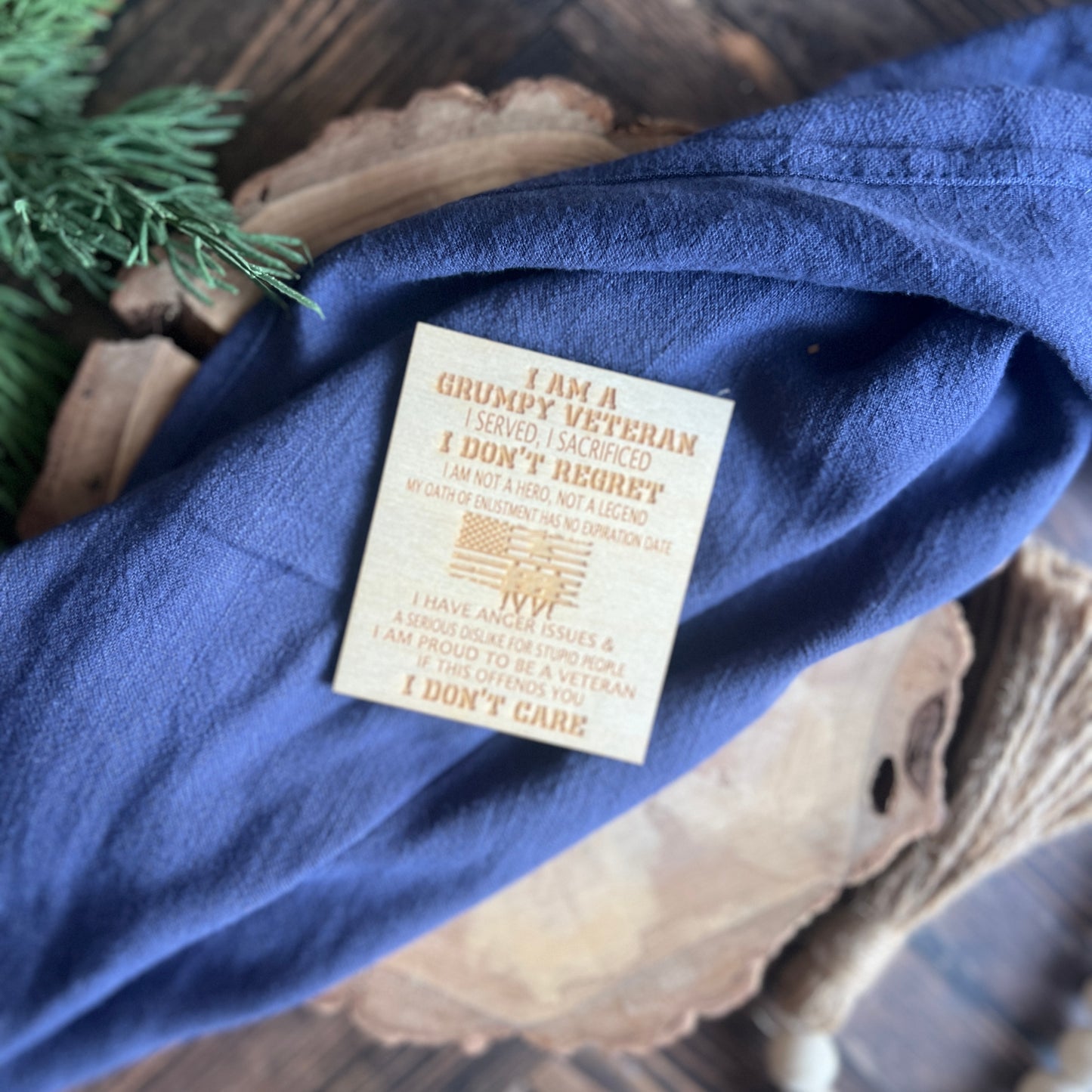 I Am A Grumpy Veteran Magnet