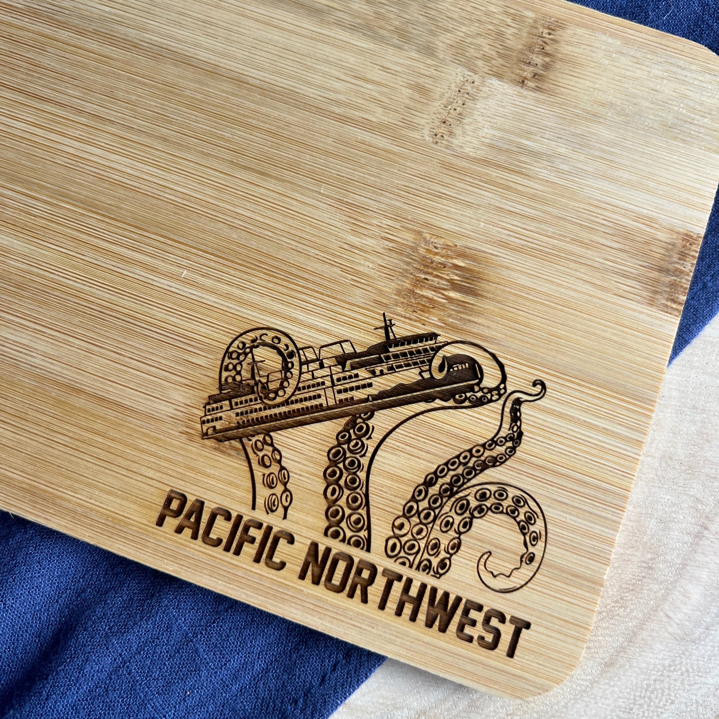 Pacific Northwest Kraken Small Cutting Board