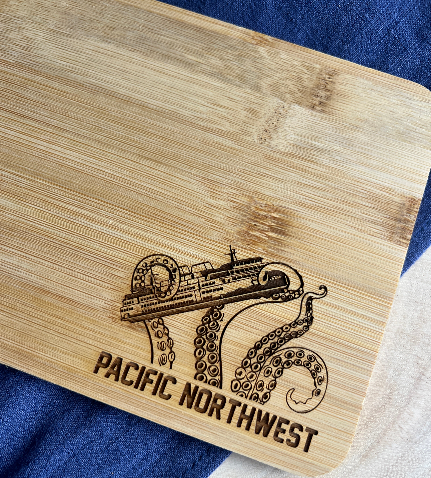 Pacific Northwest Kraken Small Cutting Board