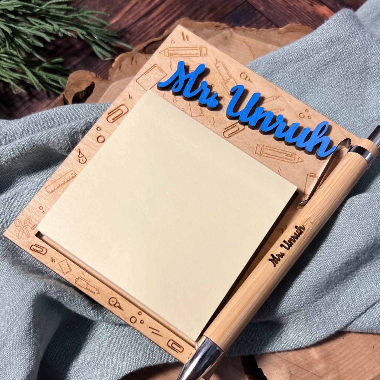 Teacher Sticky Note and Pen Gift Set