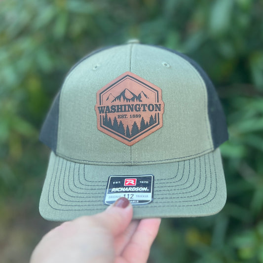 Washington Est. 1889 Richardson 112 Loden/Black Trucker Hat