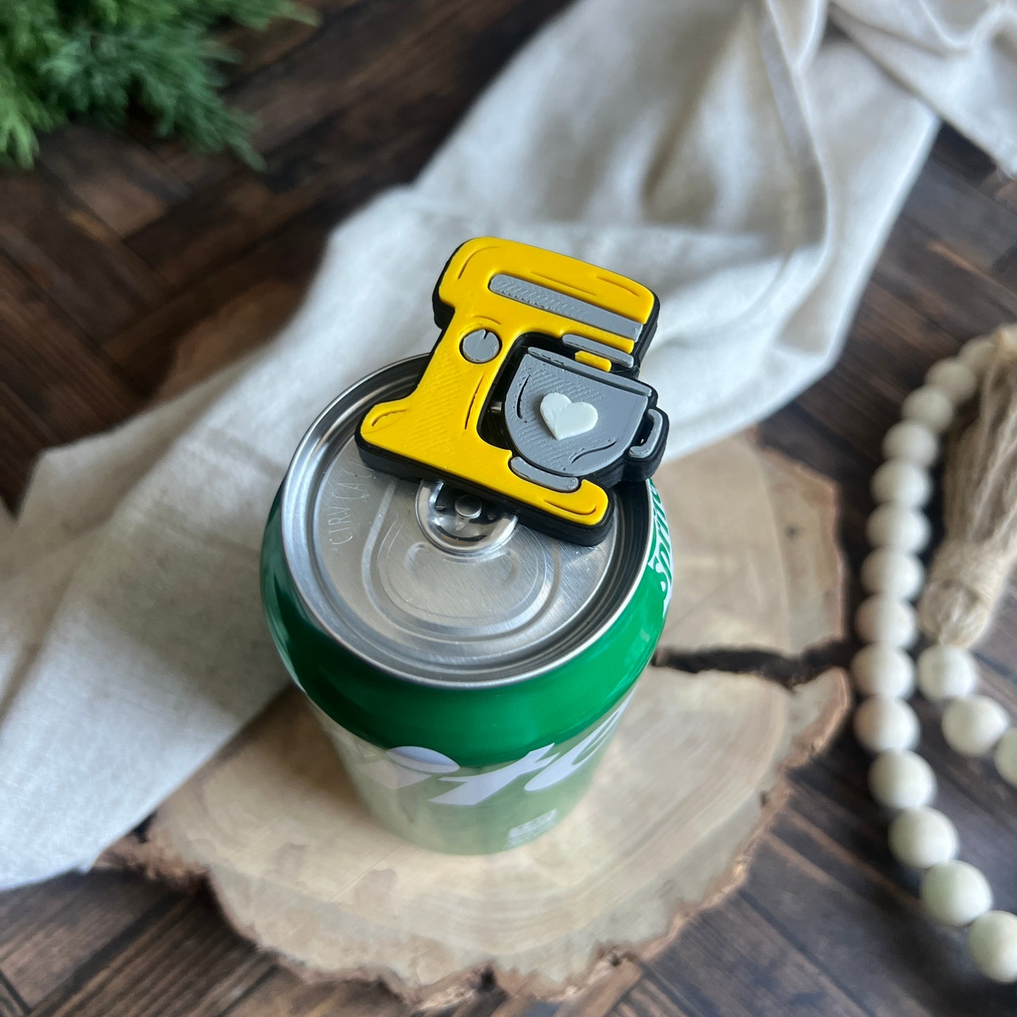 Kitchen Mixer Soda Can Opener Keychain