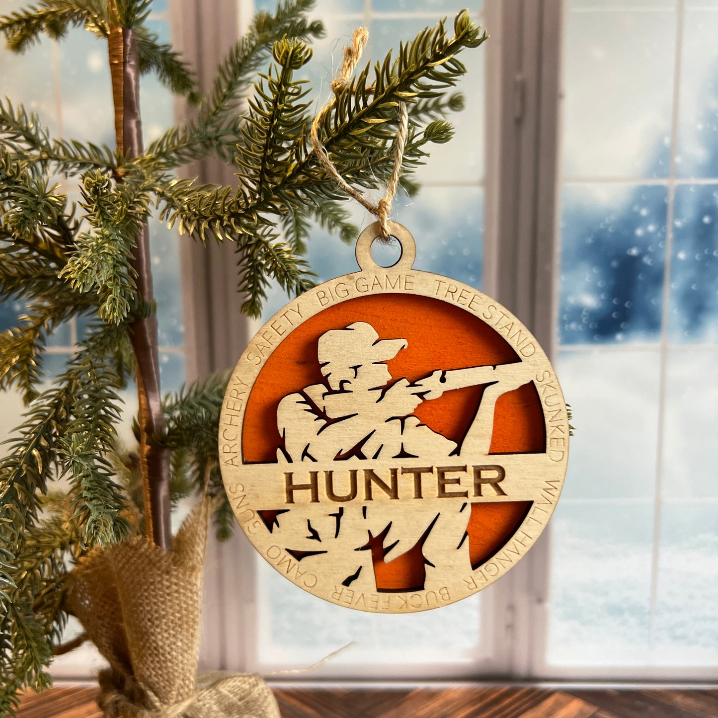 Hunting Ornament