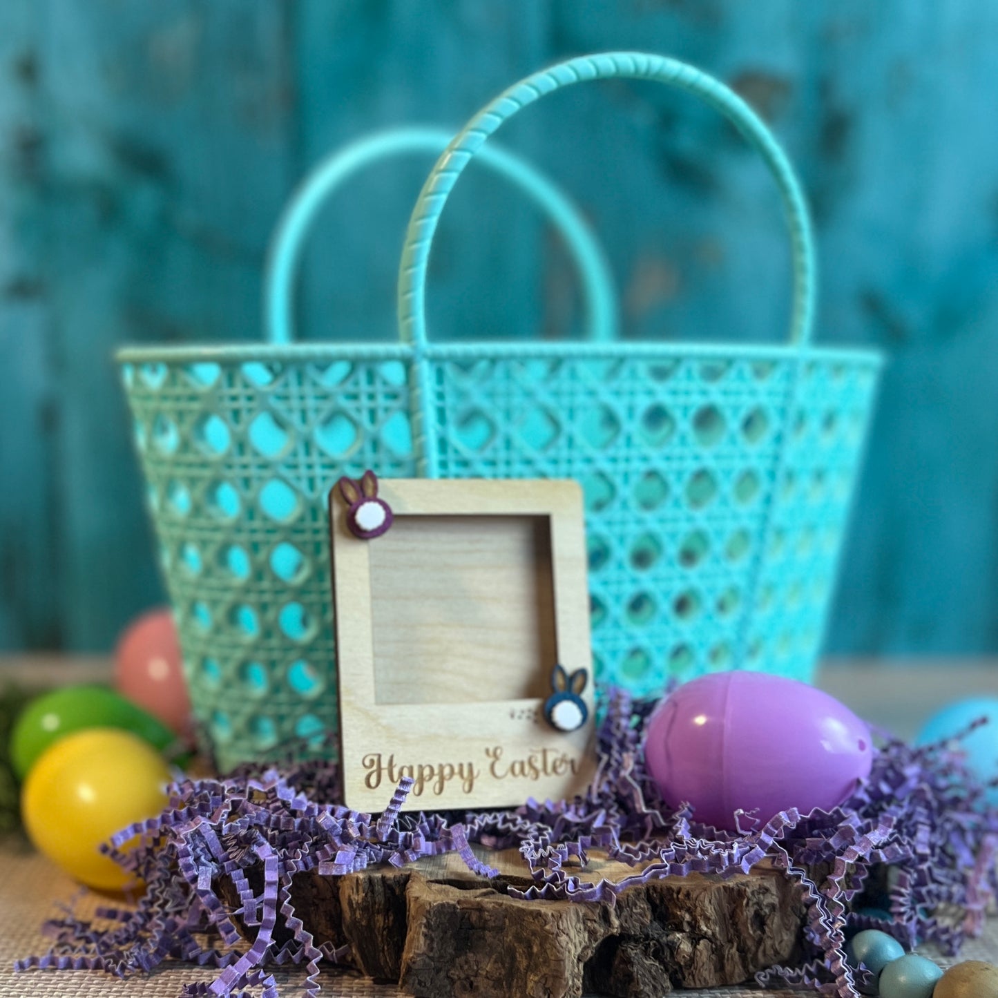 Happy Easter Mini Photo Frame Magnet