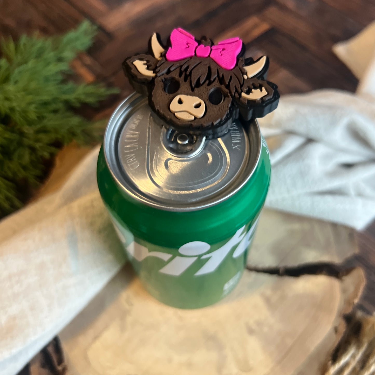 Highland Cow Soda Can Opener