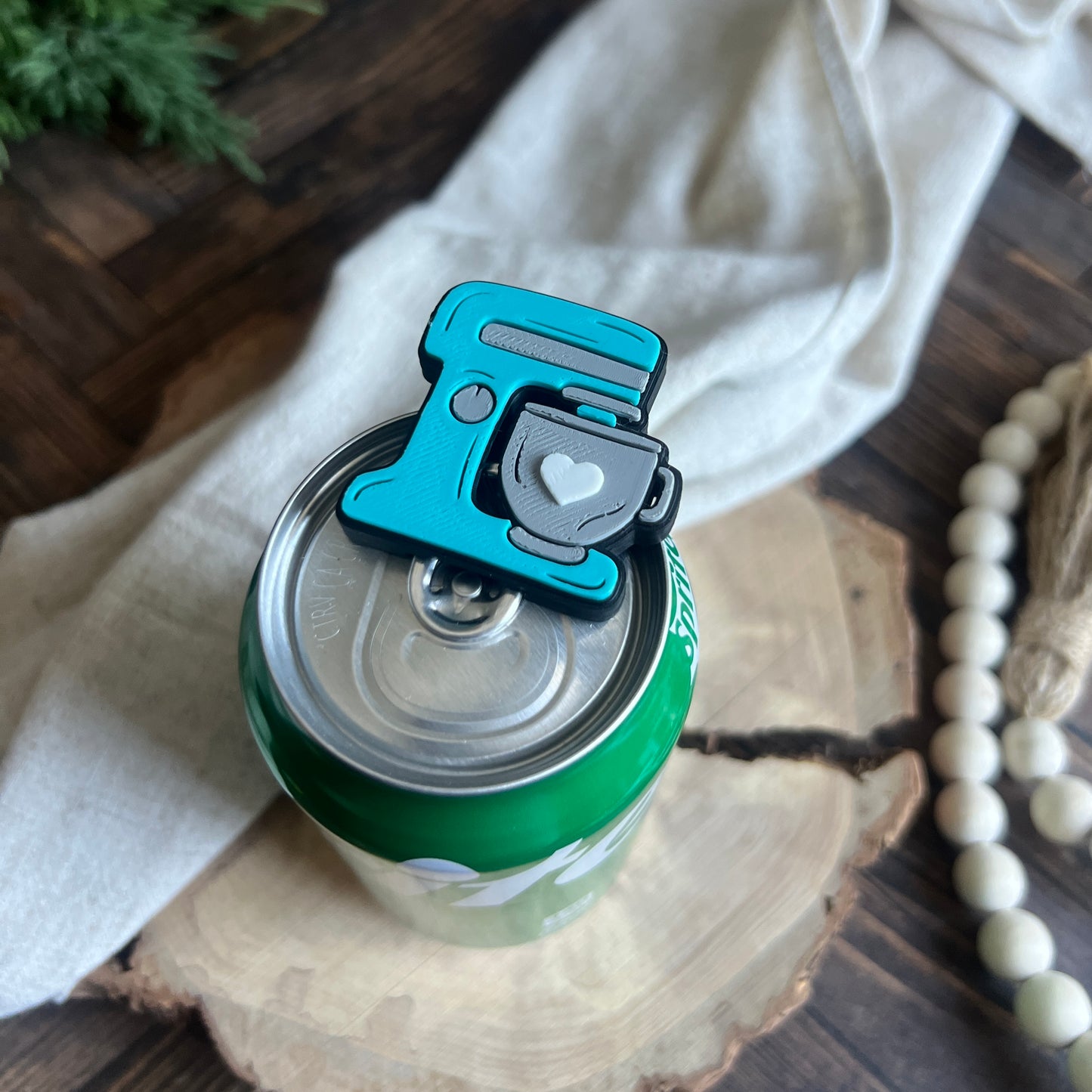 Kitchen Mixer Soda Can Opener Keychain