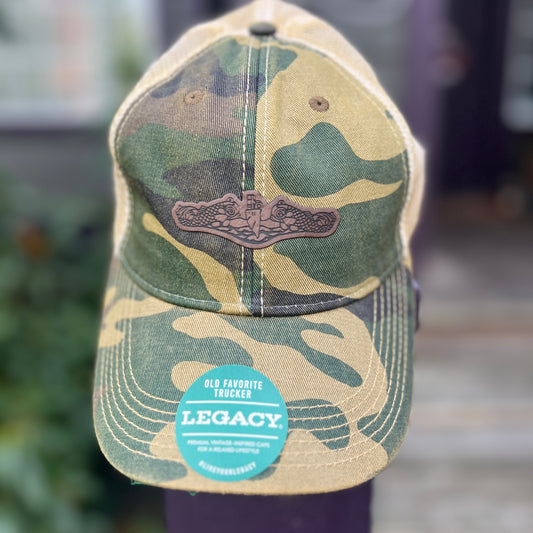 Dolphin Camo Legacy Old Favorite Trucker