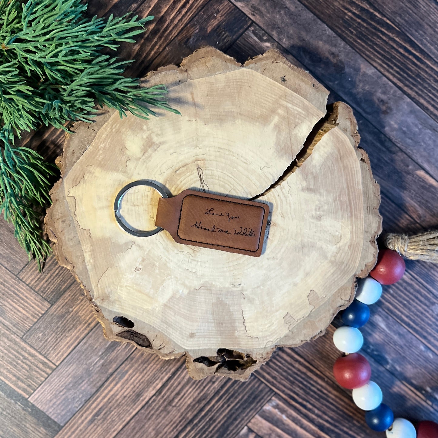 Personalized Handwritten Keychain