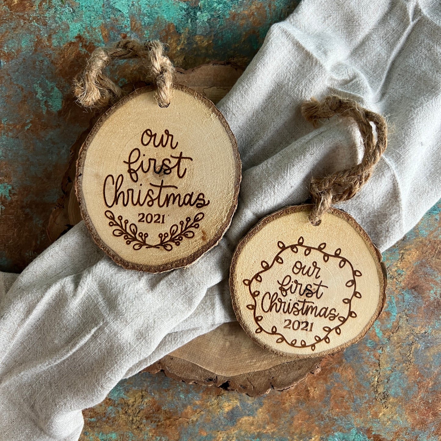 Our First Christmas 2021 Ornaments