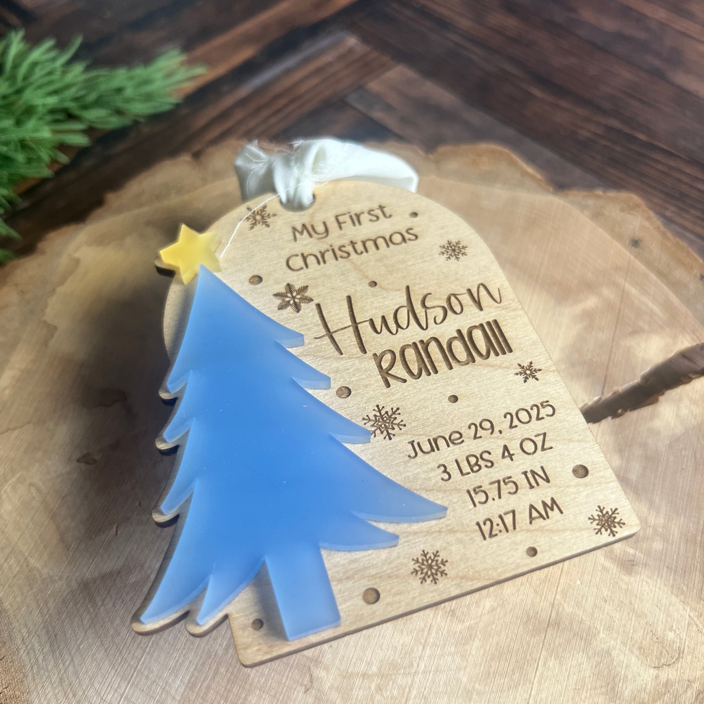 Birth Announcement Ornament