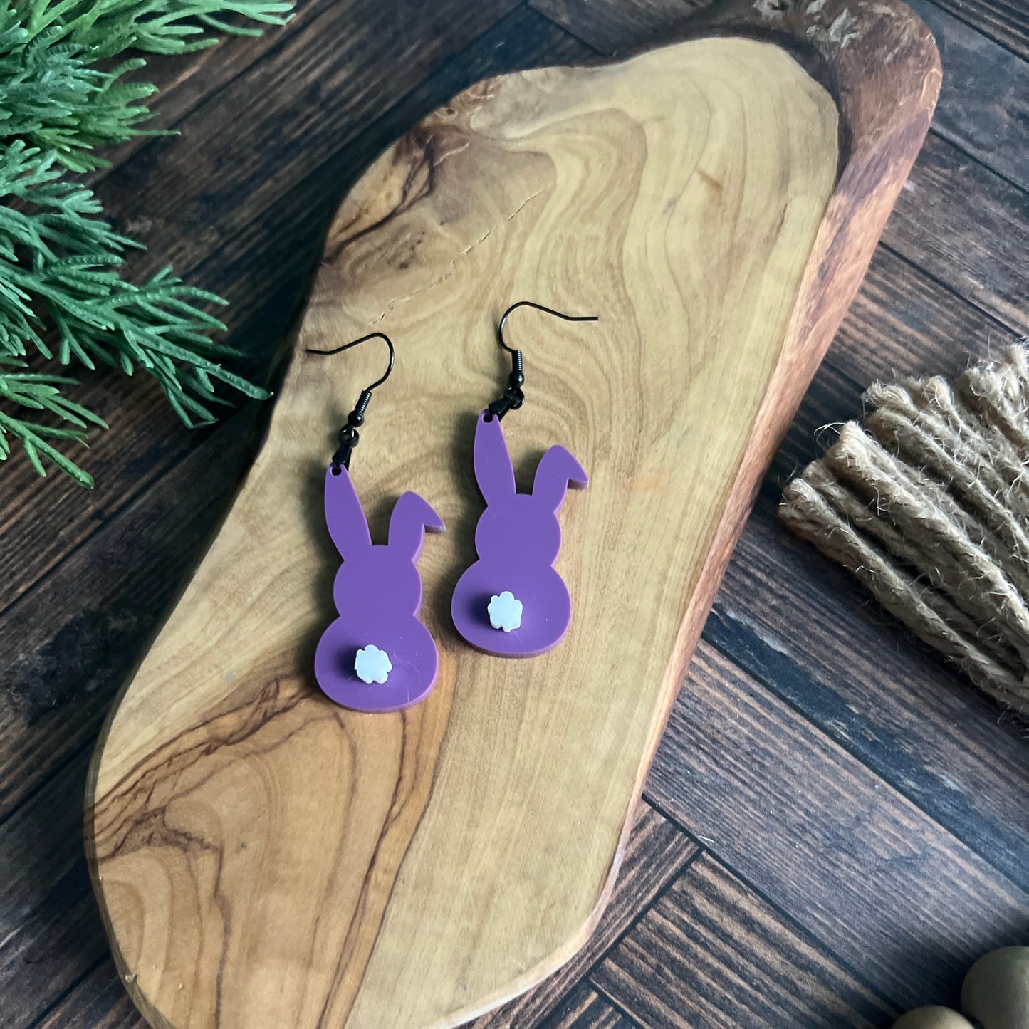 Bunny Acrylic Earrings