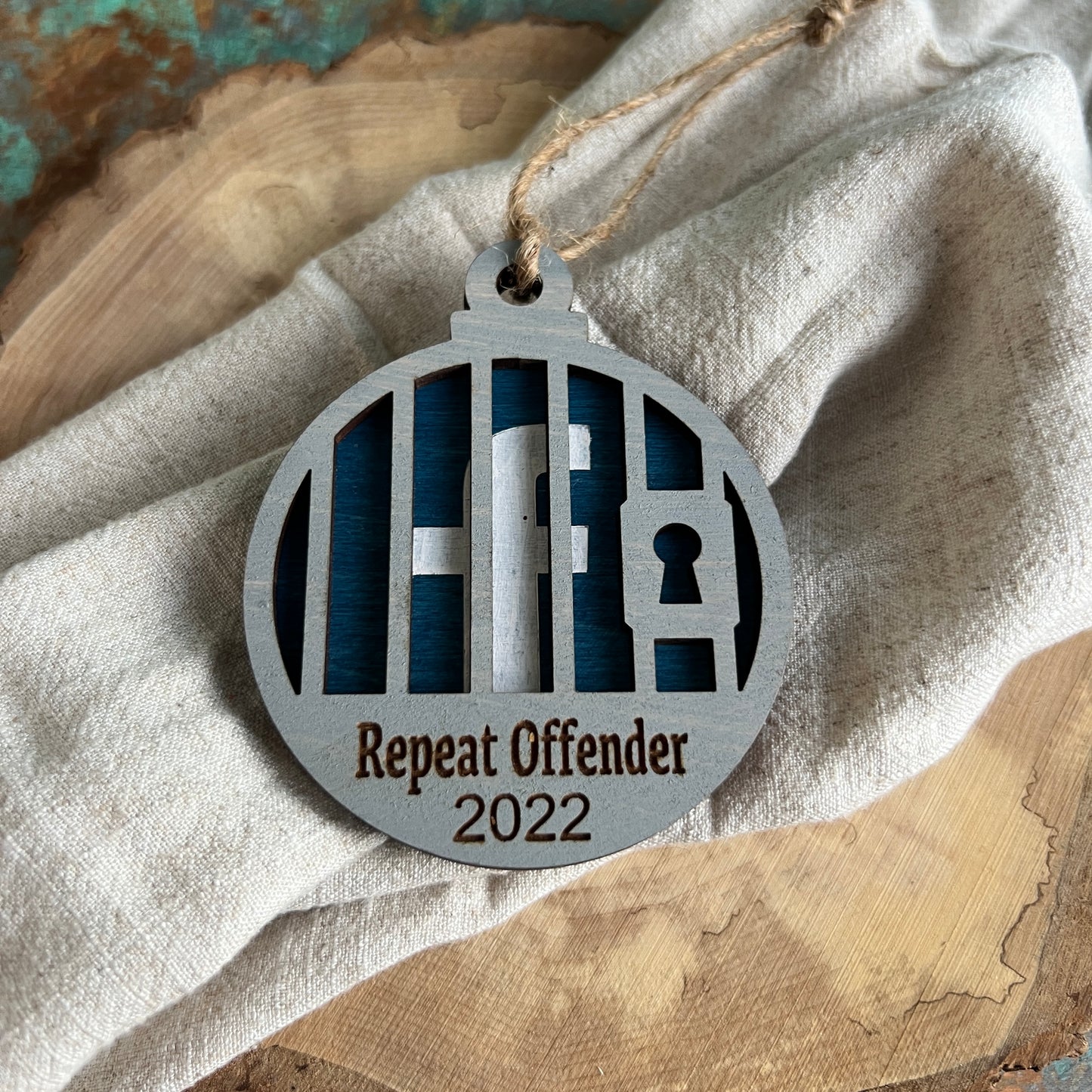 Facebook 2022 Jail Ornament