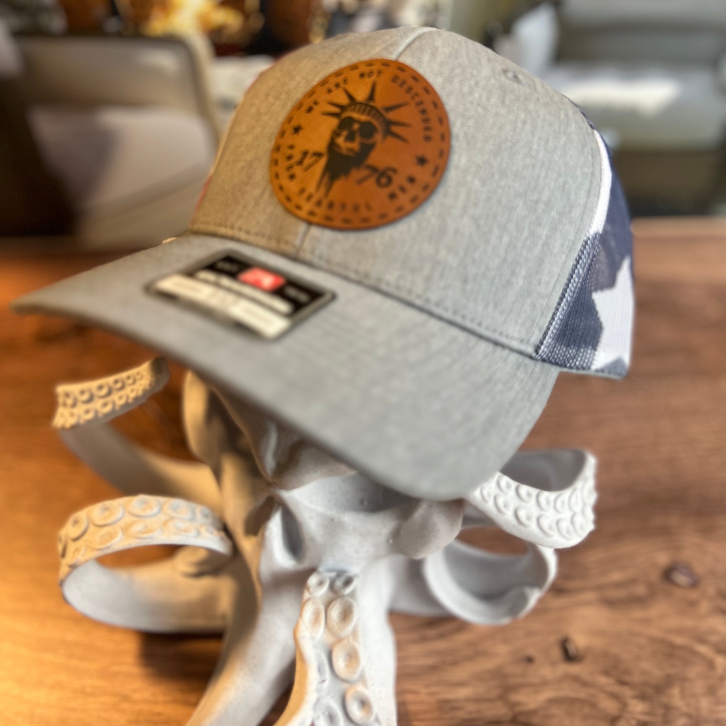 We Are Not Descended From Fearful Men Richardson 112 Trucker Hat