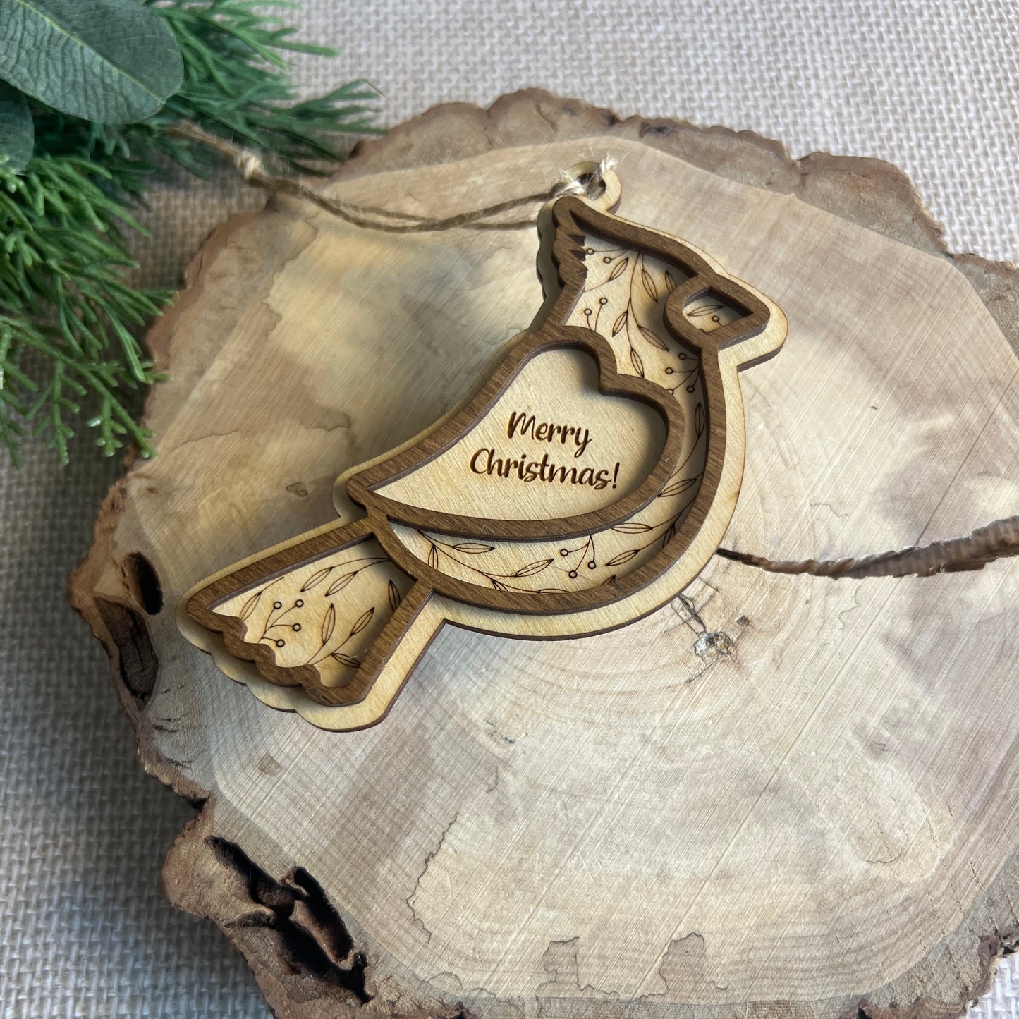 Cardinal Christmas Ornament