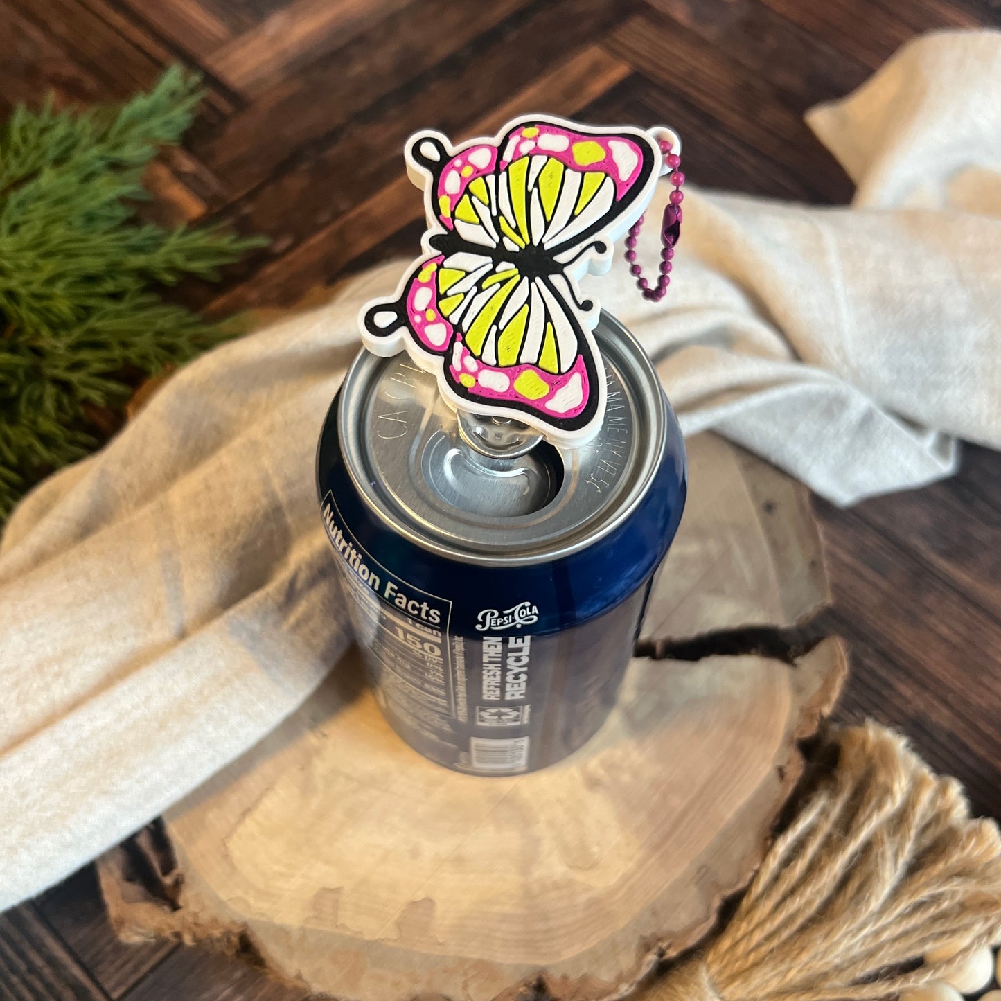 Butterfly Soda Can Opener