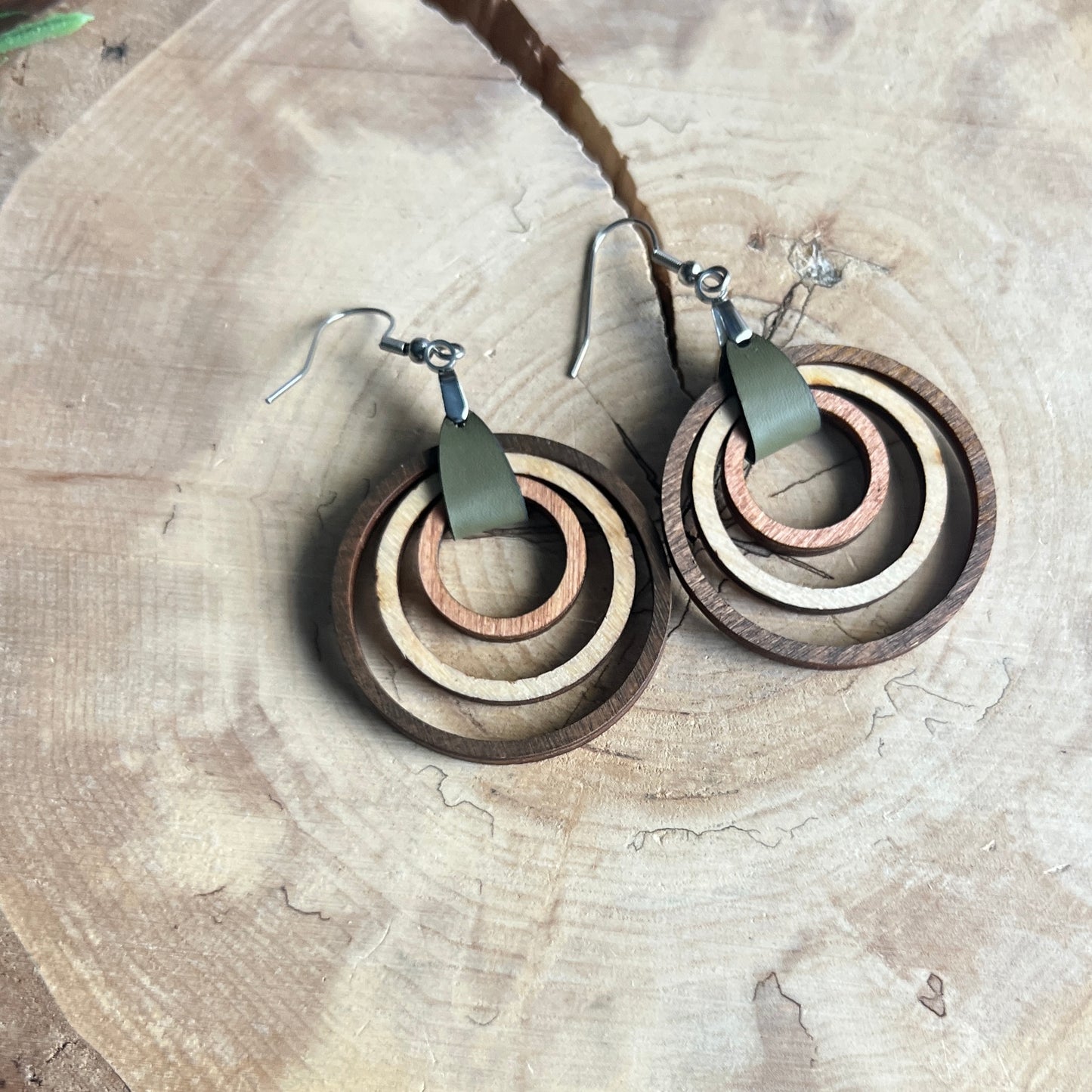 Nested Circle Earrings