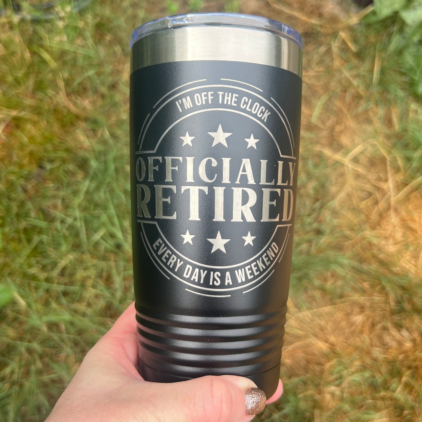 Retirement Travel Coffee Tumbler