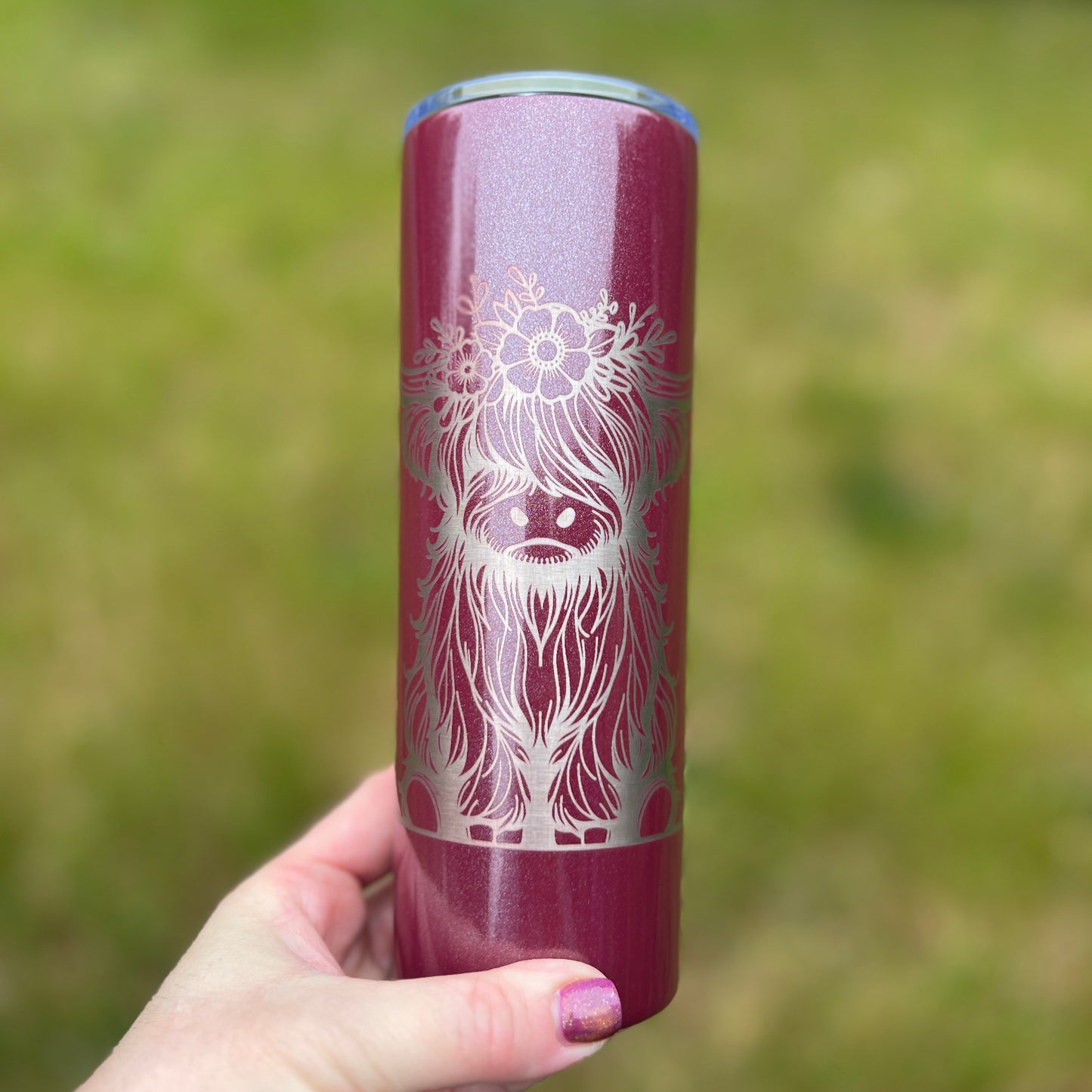 Highland Cow 20 oz Tumbler